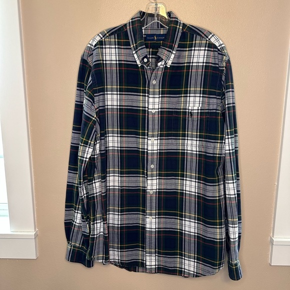 Ralph Lauren Blue Label Other - Ralph Lauren Men’s Traditional Classic Plaid Button Down Shirt Size XL R…